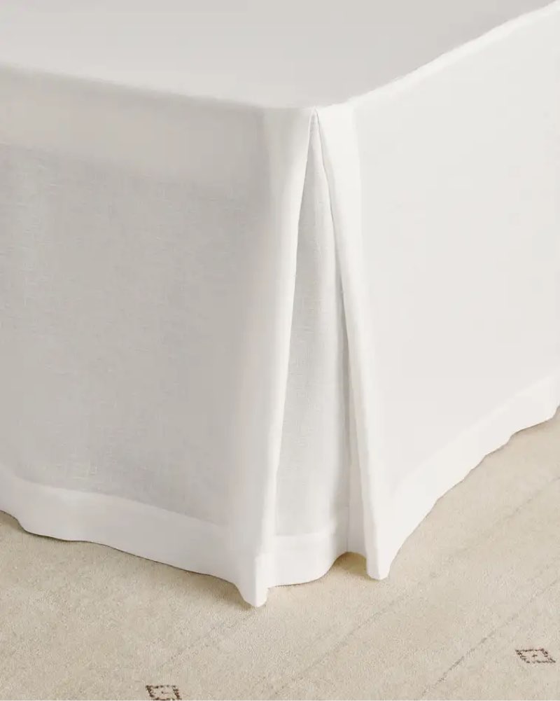 96” x 108” quince vintage wash european linen bed cover