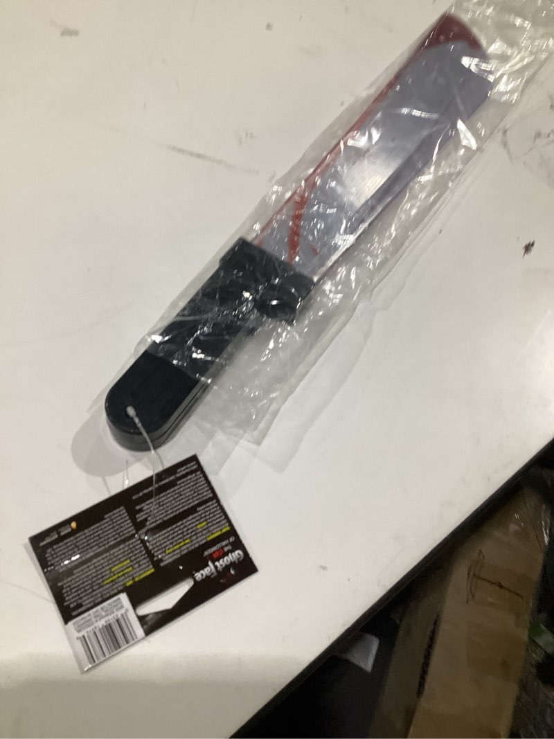 Condition photo showing Good Condition for funworld scream bleeding machete one size black