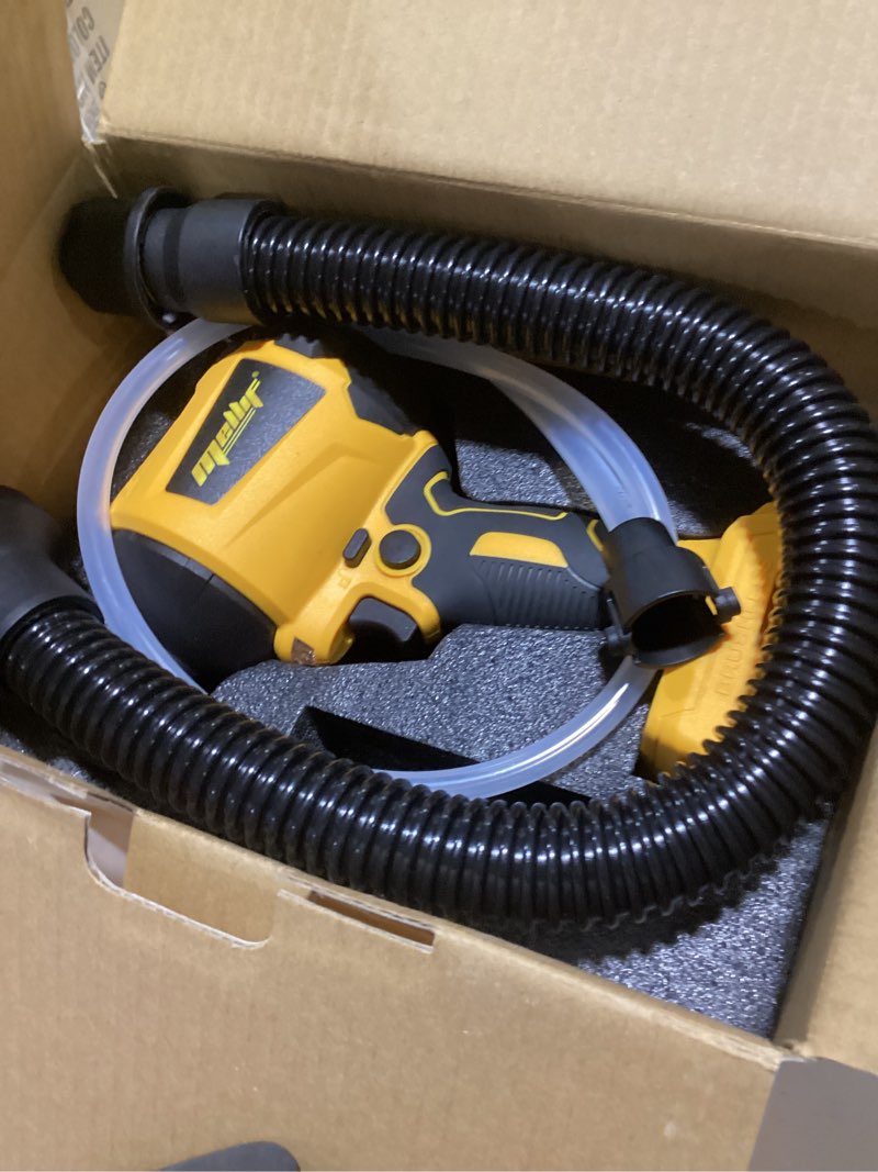 Condition photo showing Good Condition for cordless compressed air duster & blower compatible with dewalt 20v max battery (tool only), brushless motor, 3-speed adjustable, 50,000 rpm, led light, portable inflatable pump for cleaning, camping