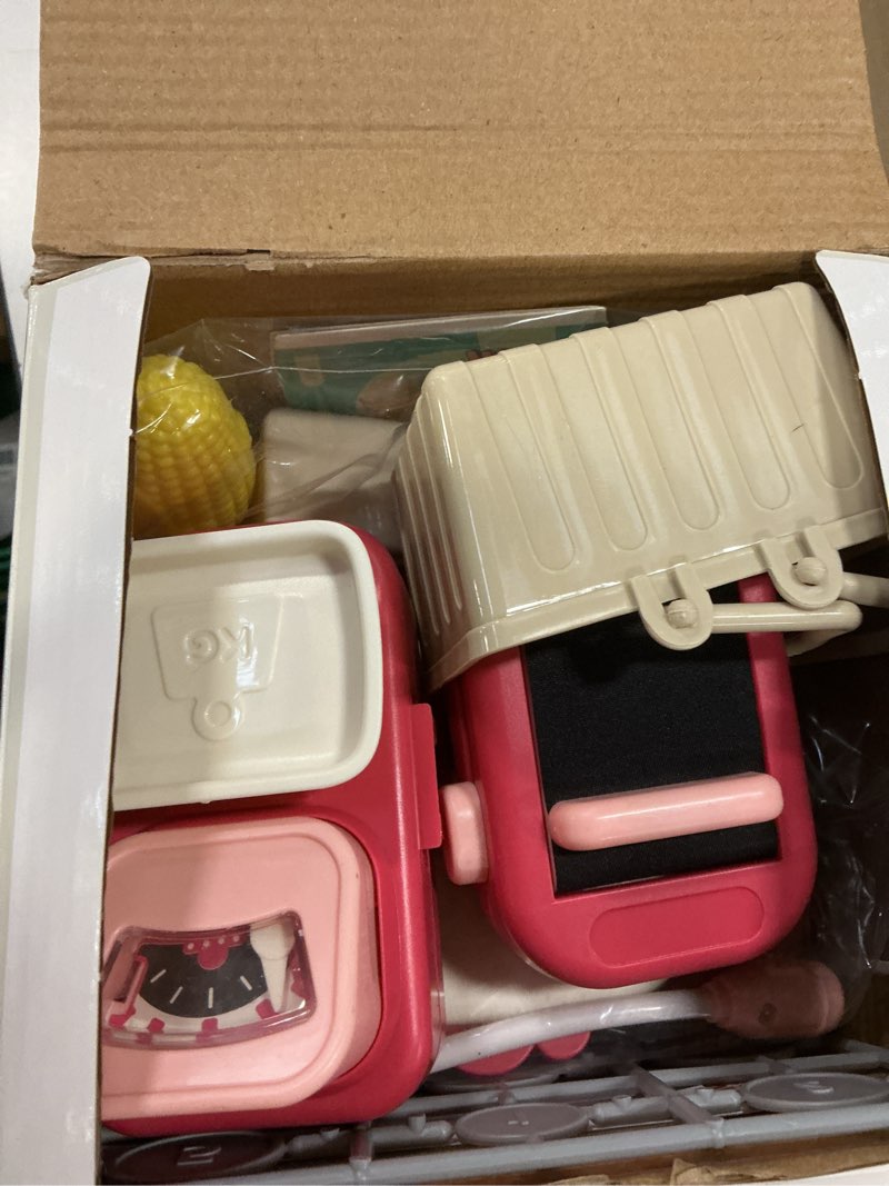 Condition photo showing Good Condition for STACTCUTE 49PCS Pretend Play Cash Register Toy Set for Kids with Real Calculator,Scanner,Microphone,