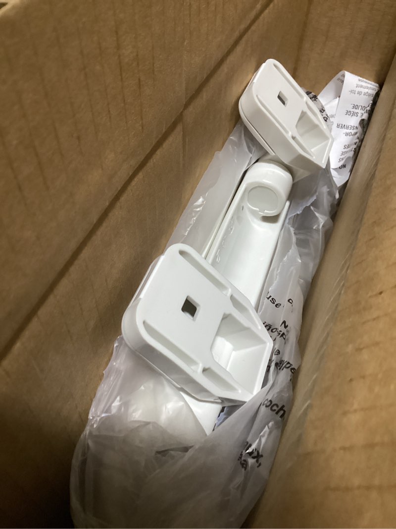 Condition photo showing New/Like New for mayfair little2big? elongated plastic toilet seat in white with sta-tite? seat fastening system? and whisper•close? hinge