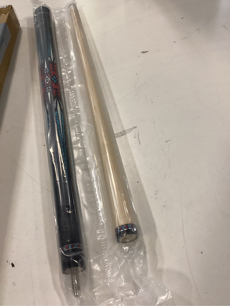 Condition photo showing New/Like New for 36”/42”/48” Canadian Maple Billiard Short Pool Cues for Tight Places 36"