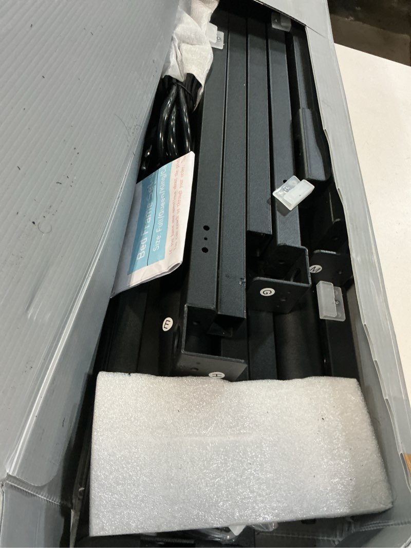 Condition photo showing Good Condition for Metal Platform Bed Frame 14 Inch Tall,No Box Spring Needed,Twin Size Bed with Heavy Duty Strong Support Slats,Easy to Assemble,Black Twin 14 Inch