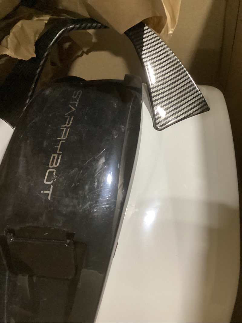 Condition photo showing Good Condition for cordless robotic pool cleaner, portable swimming robotic pool vacuum self-parking technology,150mins runtime,pool up to 900 sq.ft, ideal for above-ground pools(white)
