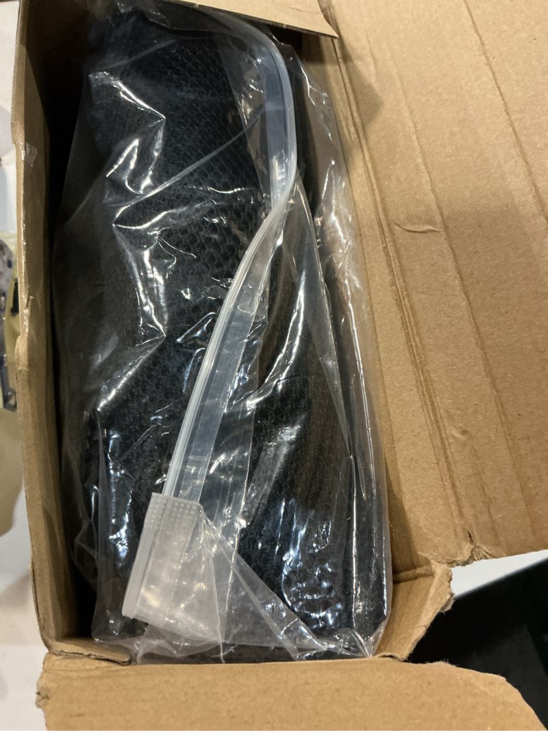 Condition photo showing Good Condition for hosuly banister guard 30 x 3 ft balcony netting for kids pets stairway safety net baby fence door balcony netting safety mesh stair net with no drilling for apartment railing(black) black 30 x 3 ft