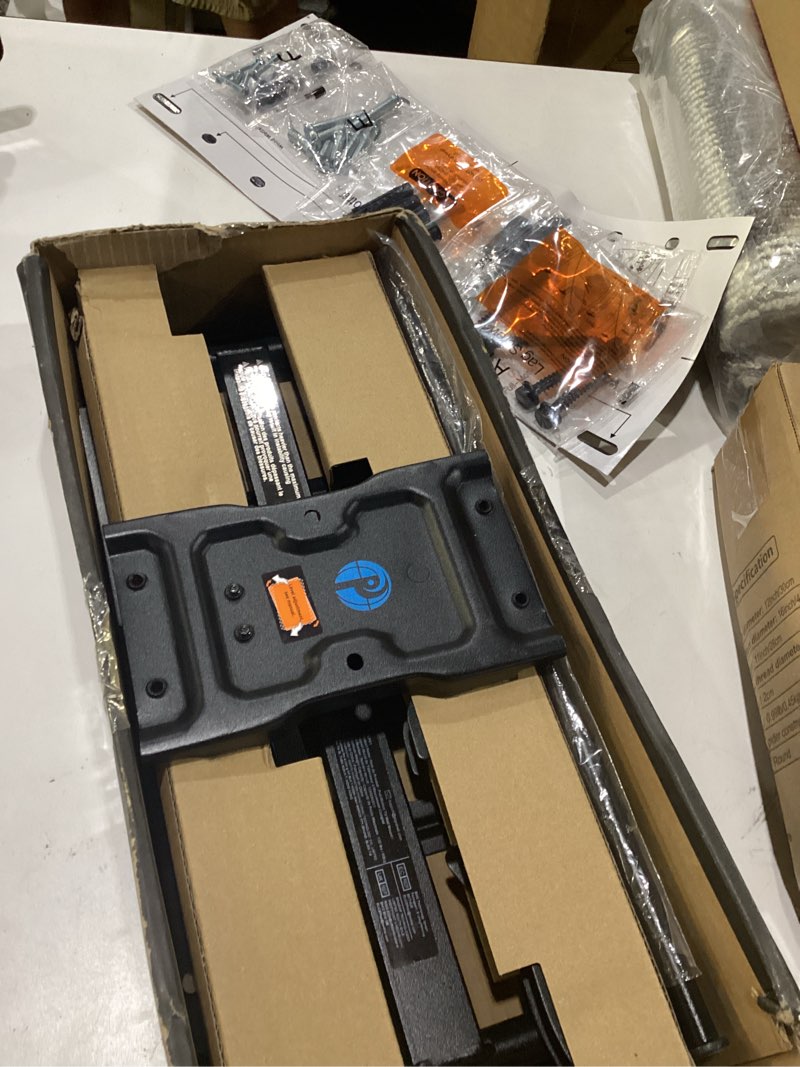 Condition photo showing New/Like New for pipishell full motion tv wall mount for most 37-84 inch tvs up to 132lbs, wall mount tv bracket articulating swivel tilt extension leveling max vesa 600x400mm fits 12/16" wood stud, pilfk1