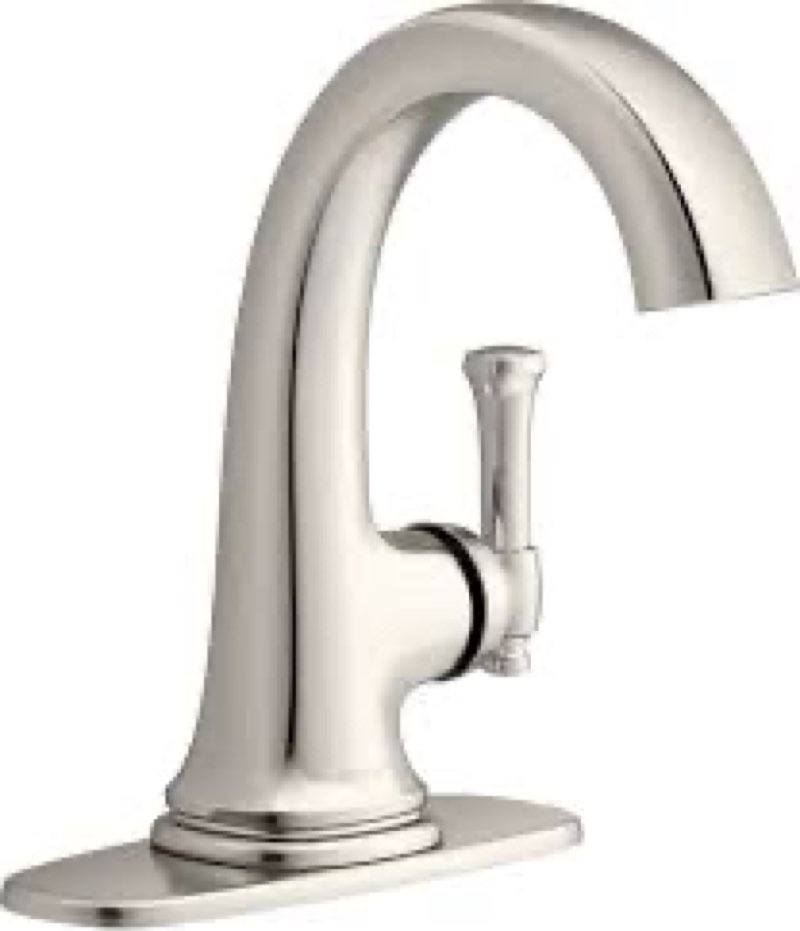 Kohler Florez Vibrant Polished Nickel Single Hole 1-Handle WaterSense faucet