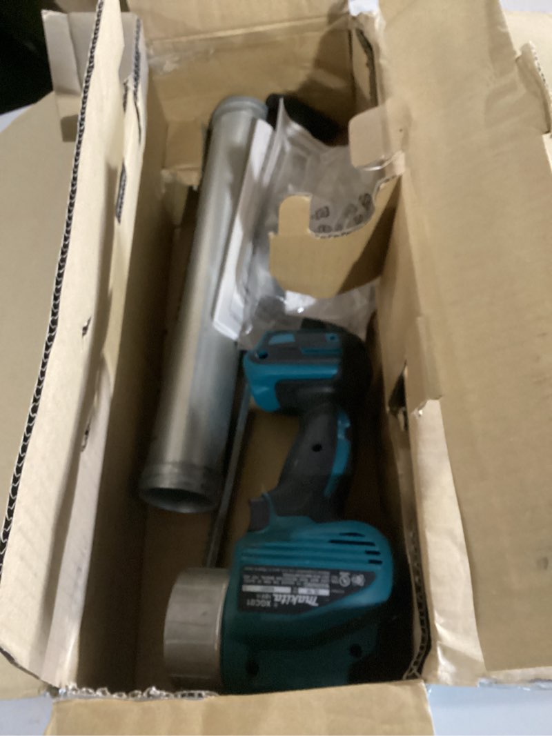 Condition photo showing Good Condition for makita xgc01zb 18v lxt lithium-ion cordless 20 oz. barrel style caulk & adhesive gun, tool only, silver/blue/black, 20-ounce bare tool