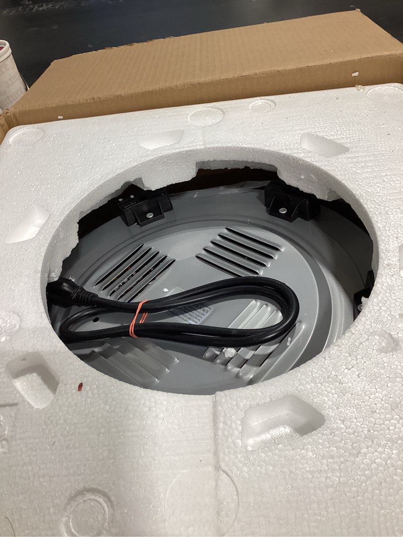 Condition photo showing As Is for 15l commercial large rice cooker (84 cup cooked),6-in-1 electric rice cooker & food warmer,multifunctional resturant smart cooker, 24-hr delay timer, led display,auto keep warm,non-stick inner pot 15.8qt rice cooker & rice warmer