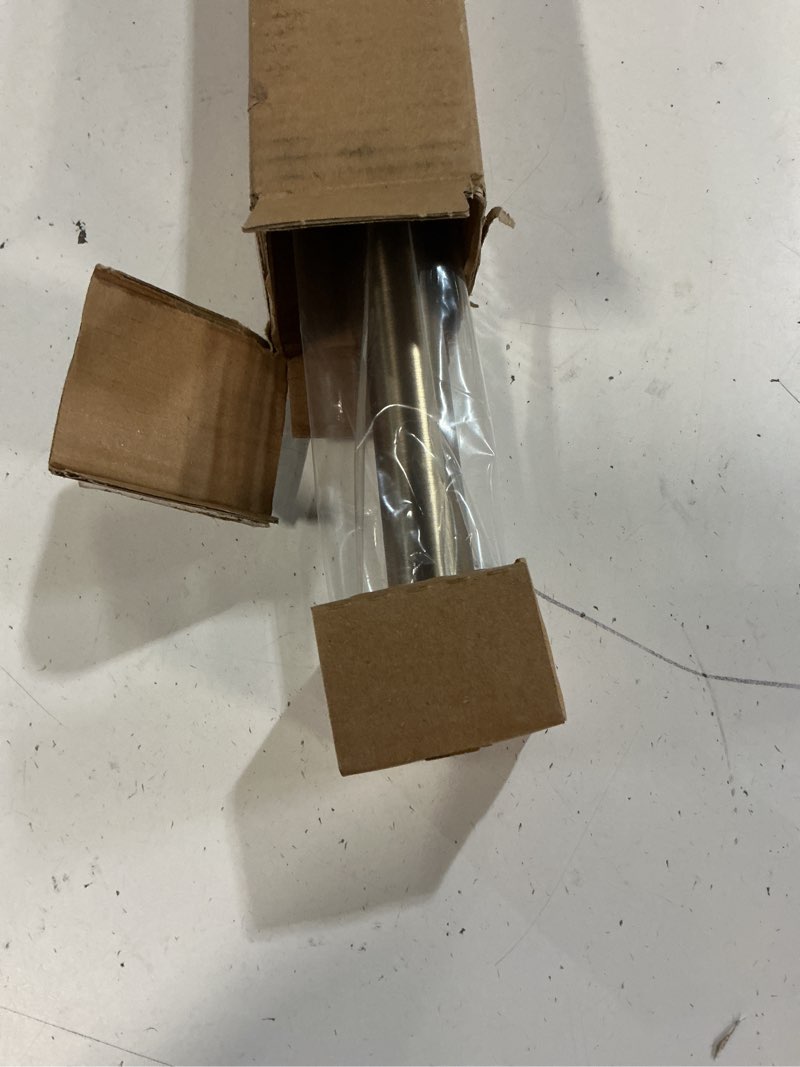 Condition photo showing Good Condition for ivilon tension curtain rod - spring tension rod for windows or shower, 36 to 54 inch. warm gold 36" to 54" warm gold