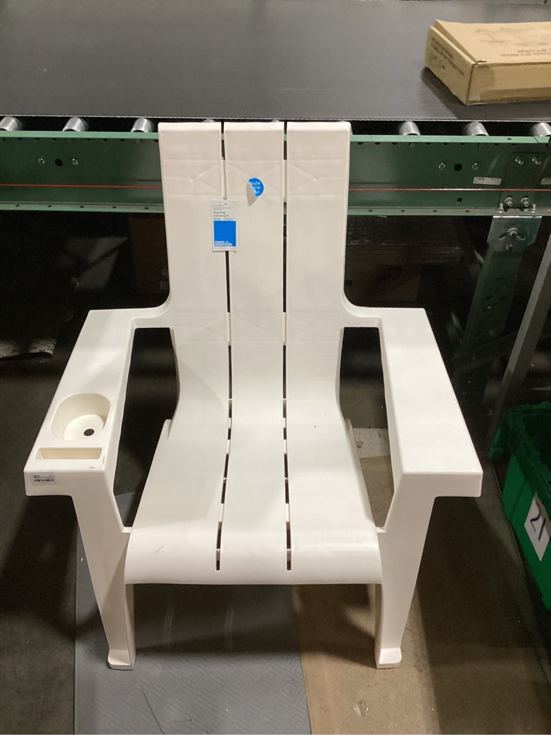 Condition photo showing Good Condition for resin stackable adirondack chair cream - room essentials™