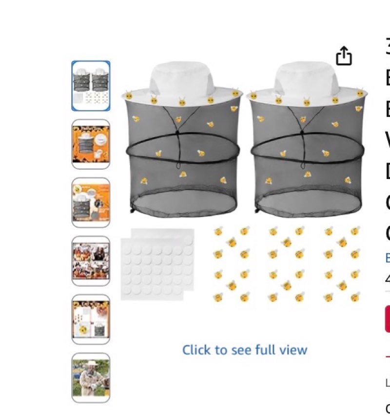 32 Pcs Beekeeper Hat Set, 2 Pcs Beekeeper Hat with Veil, Beekeeper Costume Set, 30 Pcs Wool Felt Bee