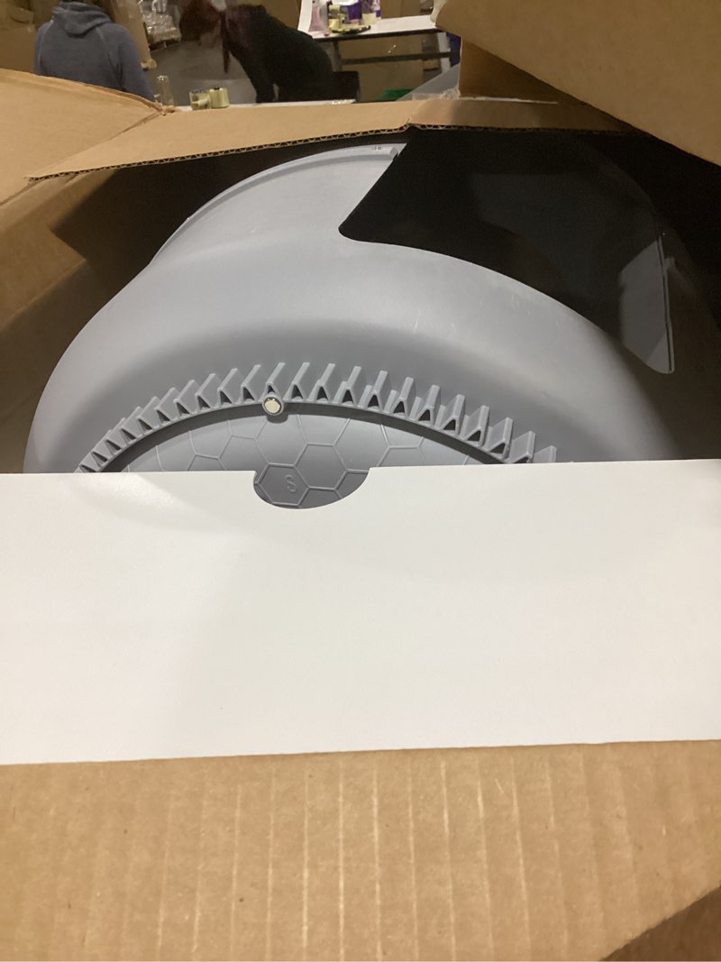 Condition photo showing As Is for Self Cleaning Litter Box,76L Automatic Cat Litter Box Self Cleaning with APP Control,Low Noise,Safety Protection,Roll Garbage Bags,Deodorizer and Cleaning Brush for Multiple Cats White