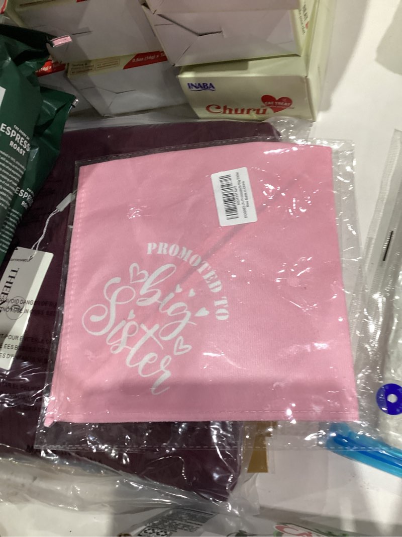 Condition photo showing New/Like New for Big Sister Bandana for Dog, Dog Bandana Pregnancy Announcement, Pet Scarf, Pink Dogs Bandanas, Pet Bandanas for Small Medium Large Dogs Cat (A82)