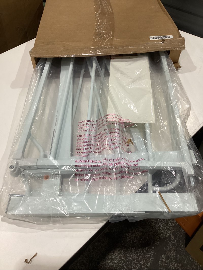 Condition photo showing Good Condition for Regalo Safety 36" Extra Tall and 49" Wide Baby Gate for Doorways & Bottom of Stairs, Pressure Mounted Walk Through Baby Gate for Toddlers & Pets, Tested & Safe, American Designed, American Owned White 29-49"W x 36"H