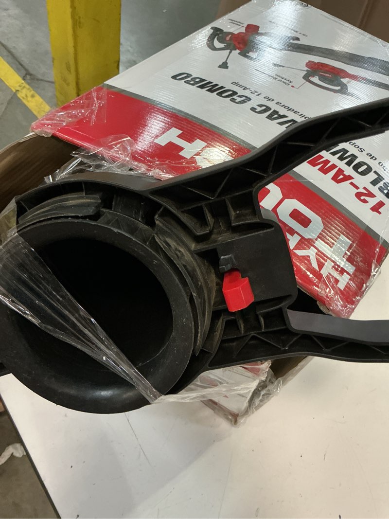 Condition photo showing As Is for hyper tough 12 amp electric blower and vac combo ht21-401-002-05 [new]