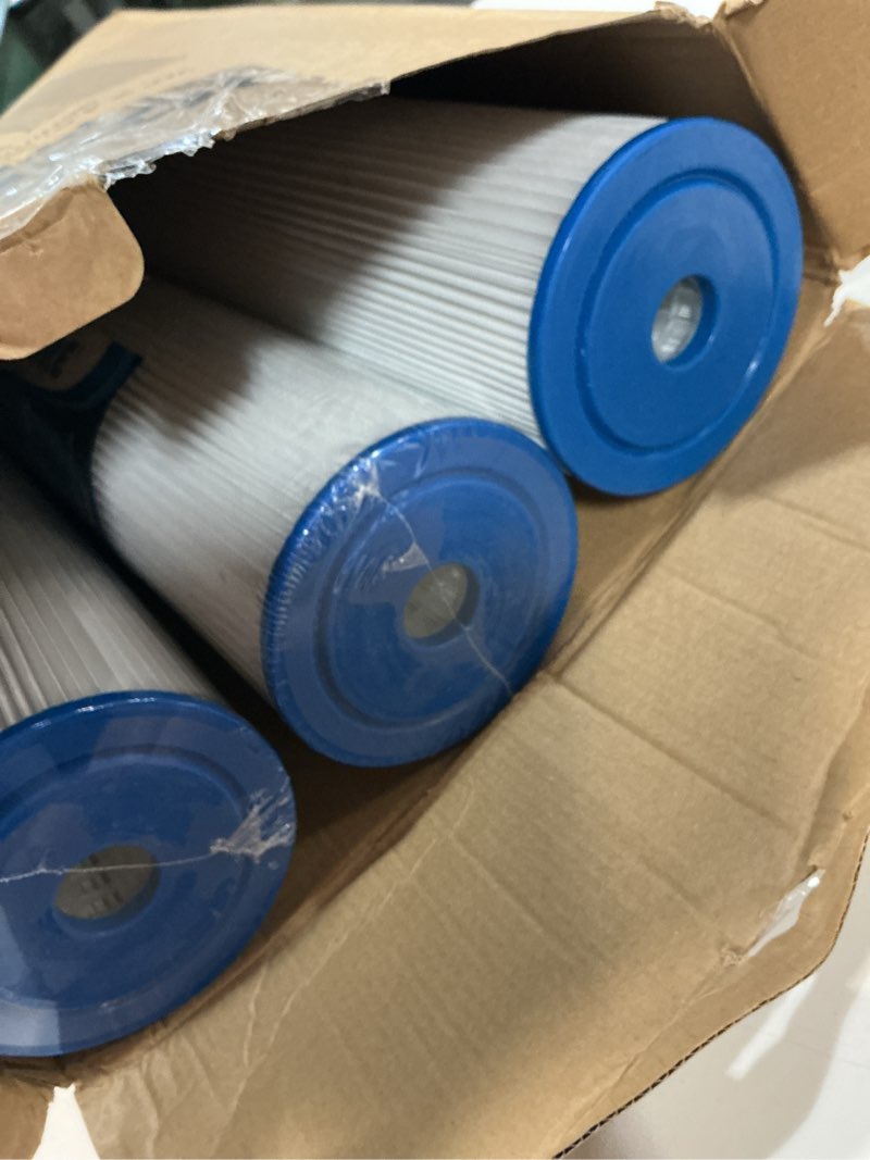 Condition photo showing Good Condition for icepure 20" x 4.5" whole house water filter, 5 micron pleated sediment water filters replacement cartridge for well water, compatible with ecp5-bb, ap810-2, spc-45-1005, cp5-bb, ecp1-20bb, 3 pack 5 micron 3 count(pack of 1)