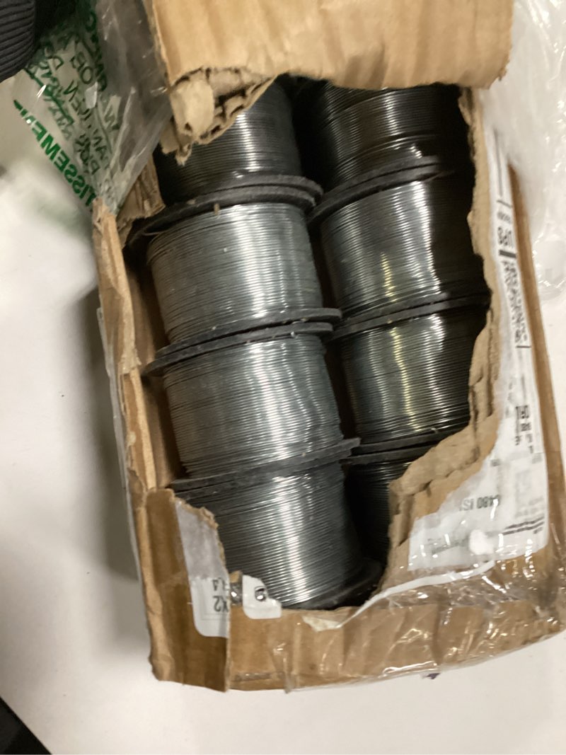 Condition photo showing Good Condition for Shimeyao 10 Rolls Rebar Tie Wire Tool 1/32" 0.8 mm 360 ft Rebar Gun Tie Wire Coil for Automatic Twister Machine, 3600 ft Totally