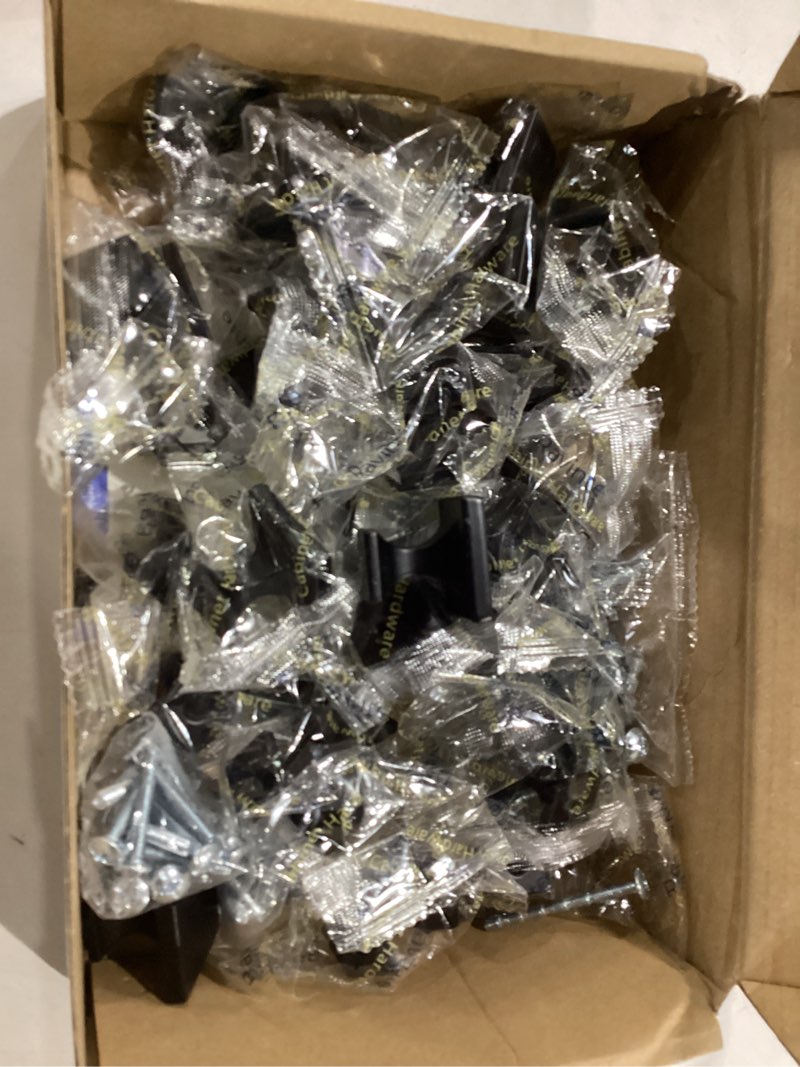 Condition photo showing New/Like New for matte black square cabinet knobs for cabinets and drawers - kitchen hardware, 30 pack 30 matte black