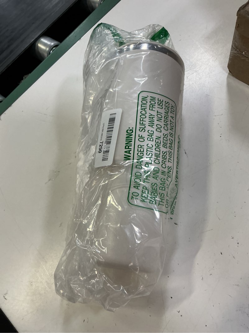 Condition photo showing Good Condition for hydro flask travel tumbler with handle, lid and straw - insulated stainless steel in 40 oz ivory ivory 40 ounces