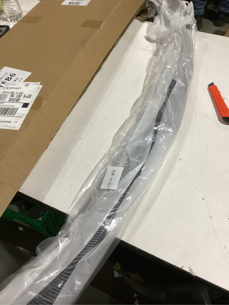 KHK Spoiler Compatible with F30, M4 Style Rear Spoiler, Carbon Fiber Look ABS Material Rear Wing Com