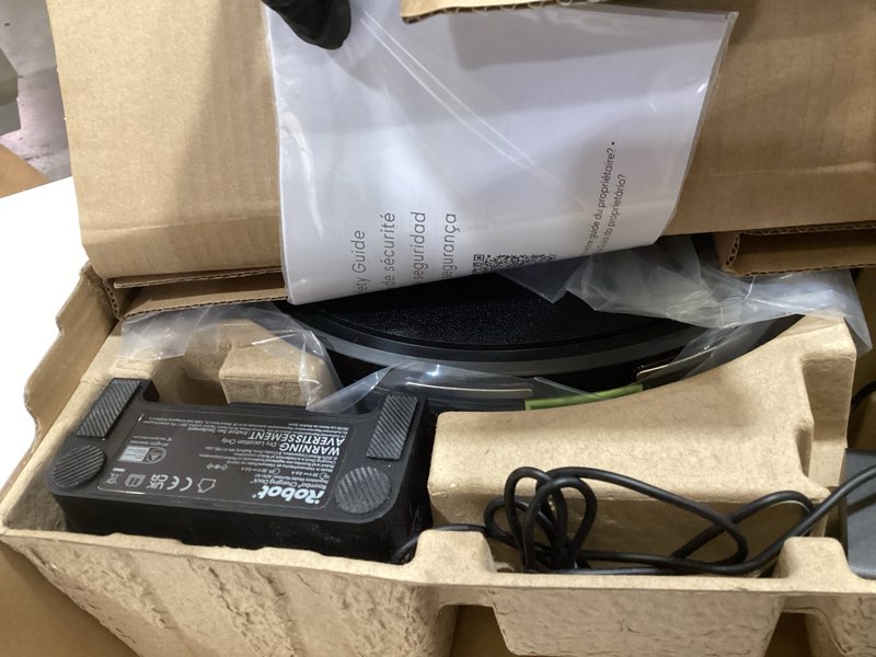 Condition photo showing As Is for iRobot Roomba 105 Vac Robot Vacuum - Easy to use, Intense Power-Lifting Suction, LiDAR Navigation, Multi-Surface Cleaning, Cleans in Neat Rows, Self-Charging