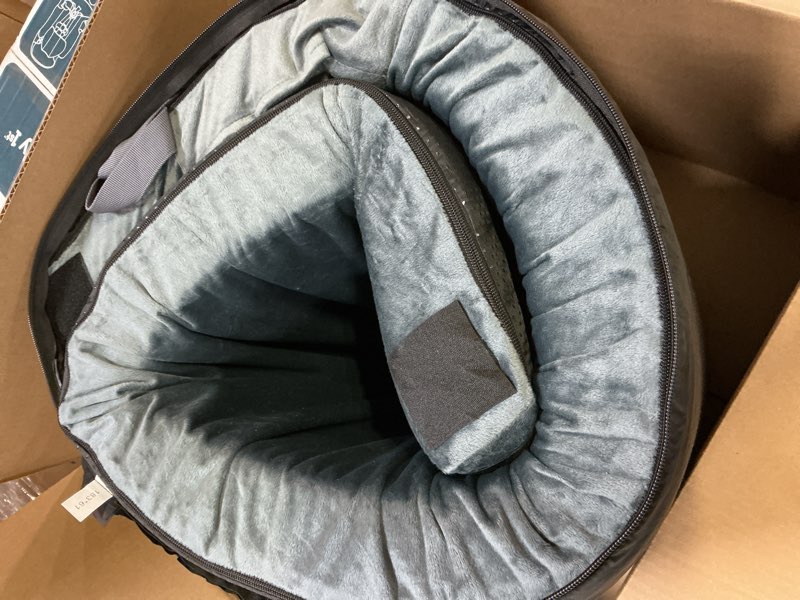 Condition photo showing Good Condition for CYMULA Memory Foam Camping Mattress Pad, CertiPUR-US Sleeping Mat, Portable Roll Up Mattress for Adults, Camping Bed Pads for Sleepover, Car Bed with Travel Bag Grey Small Single/Cot-72x24x3 IN