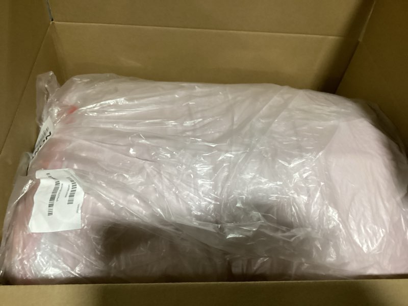 Condition photo showing As Is for weigelia Queen Size Comforter Set Pink Comforter Modern Bedding Comforter Set for All Season Soft Lightweight Microfiber Girls Women Comforter Set (1 Blush Comforter, 2 Pillowcases) Queen Blush