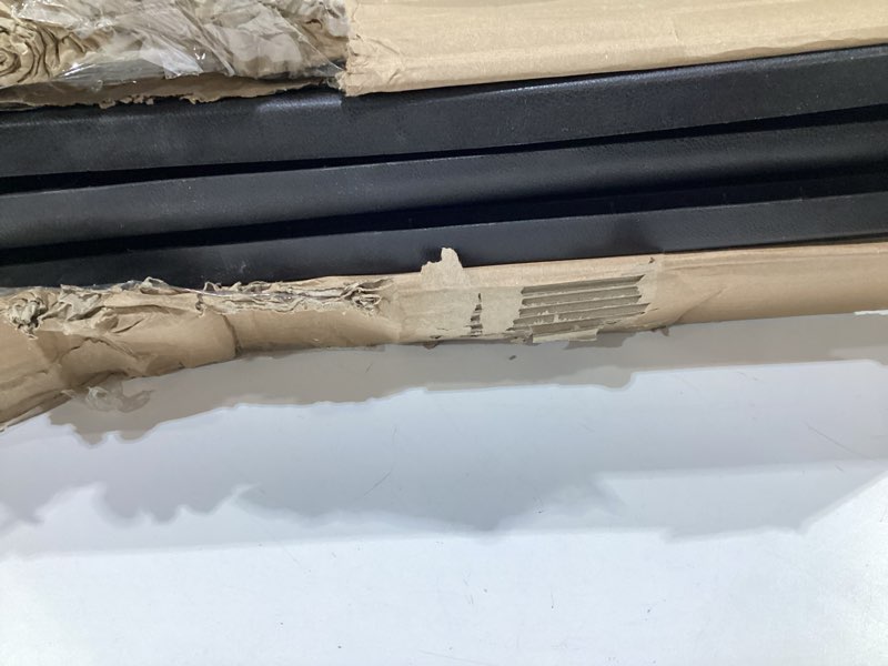 Condition photo showing As Is for Keter Marvel Plus 71 Gallon Resin Outdoor Storage Box for Patio Furniture Cushions, Throw Pillows, Garden Tools and Pool Floats, Brown