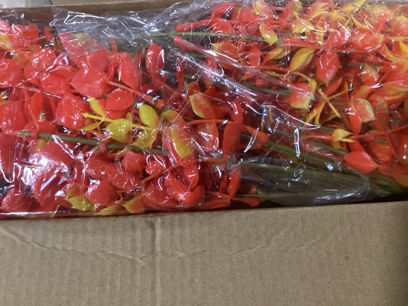 Condition photo showing Good Condition for Hoteam 36 Bundles Artificial Fall Flowers for Outdoor Fake Autumn Flower Plants Boxwood Faux Plastic Shrubs Plants for Patio Porch Garden Hanging Vase Pots Home Decor (Classic Style) 36 Classic Style