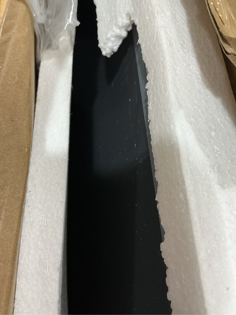 Condition photo showing New/Like New for hasipu home gym mirror 48" l x 24" w - 2pcs large full body mirror for yoga, fitness, garage, dance studio, wall-mounted, 0.16in tempered glass frameless home gym mirror 48"l x 24"w - 2pcs
