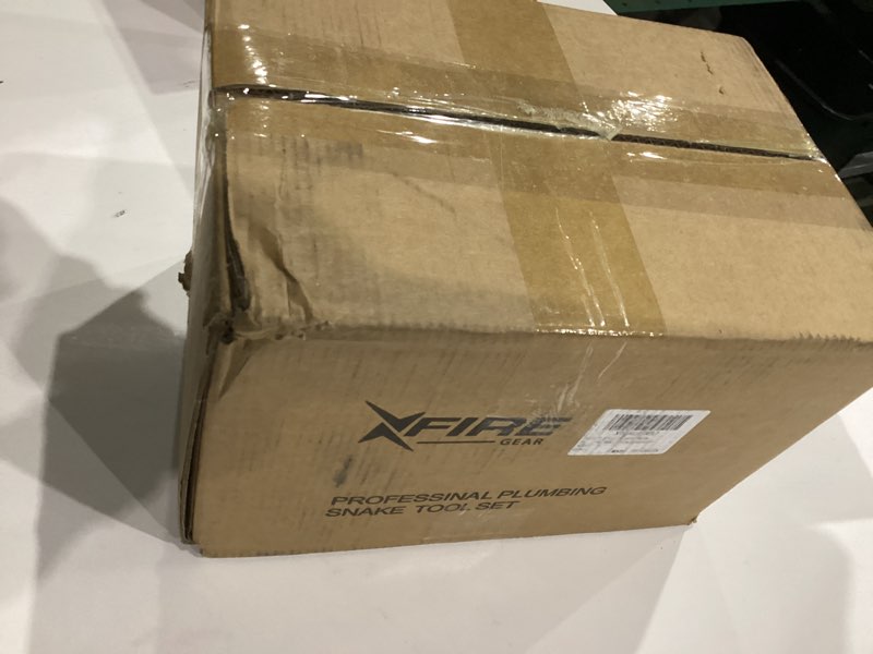 Condition photo showing New/Like New for 35 FT Plus Double Mode Drain Snake Tools, 13-in-1 Drain Auger for Sink and Drain Unblocking, Plumbing Snake for Kitchen, Bathrom and Shower Sink, Snake for Real DYIs[Upgraded 4.0]