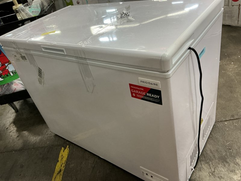 Condition photo showing As Is for Frigidaire 10 cu. ft. Chest
