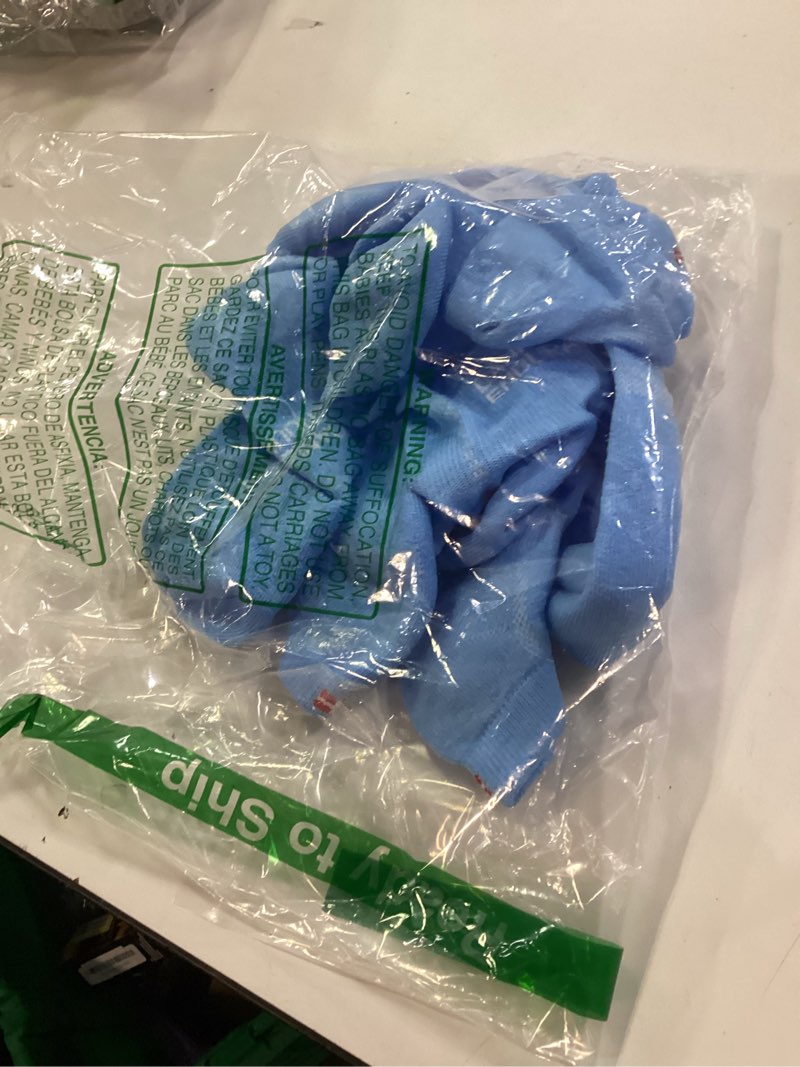 Condition photo showing New/Like New for DANISH ENDURANCE Ultra-Comfort Ankle Running Socks, Performance Socks, Men & Women - 3 or 5 Pack Medium Light Blue