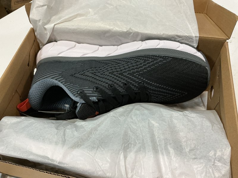 Condition photo showing Good Condition for fitville wide walking shoes for men comfortable lightweight running wide toe box shoes for men non slip cushioned 11 x-wide black/misty gray
