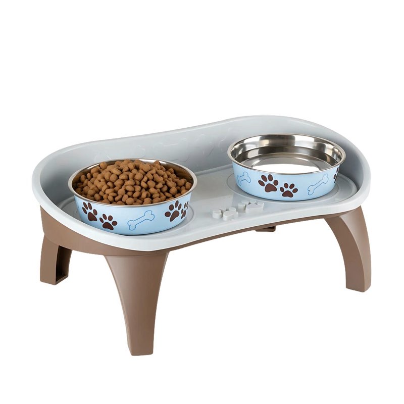 Pet bowl tray