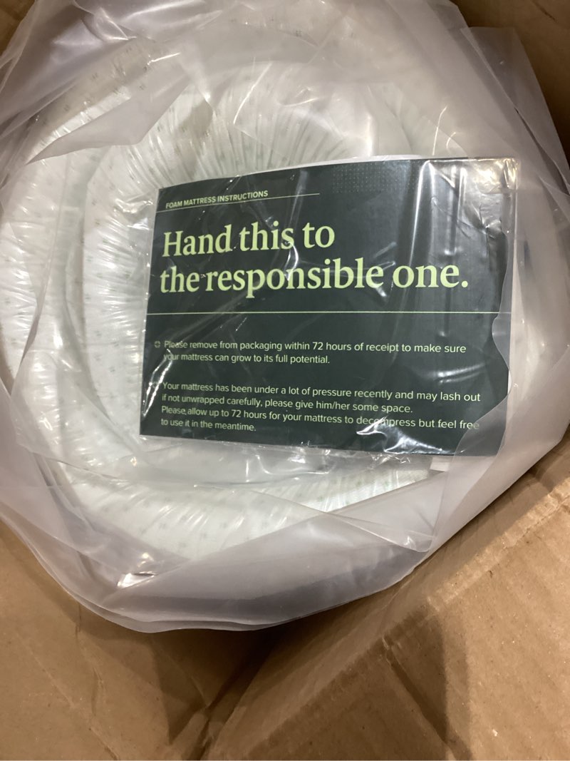 Condition photo showing Good Condition for ZINUS 6 \" Foam MATTRESS