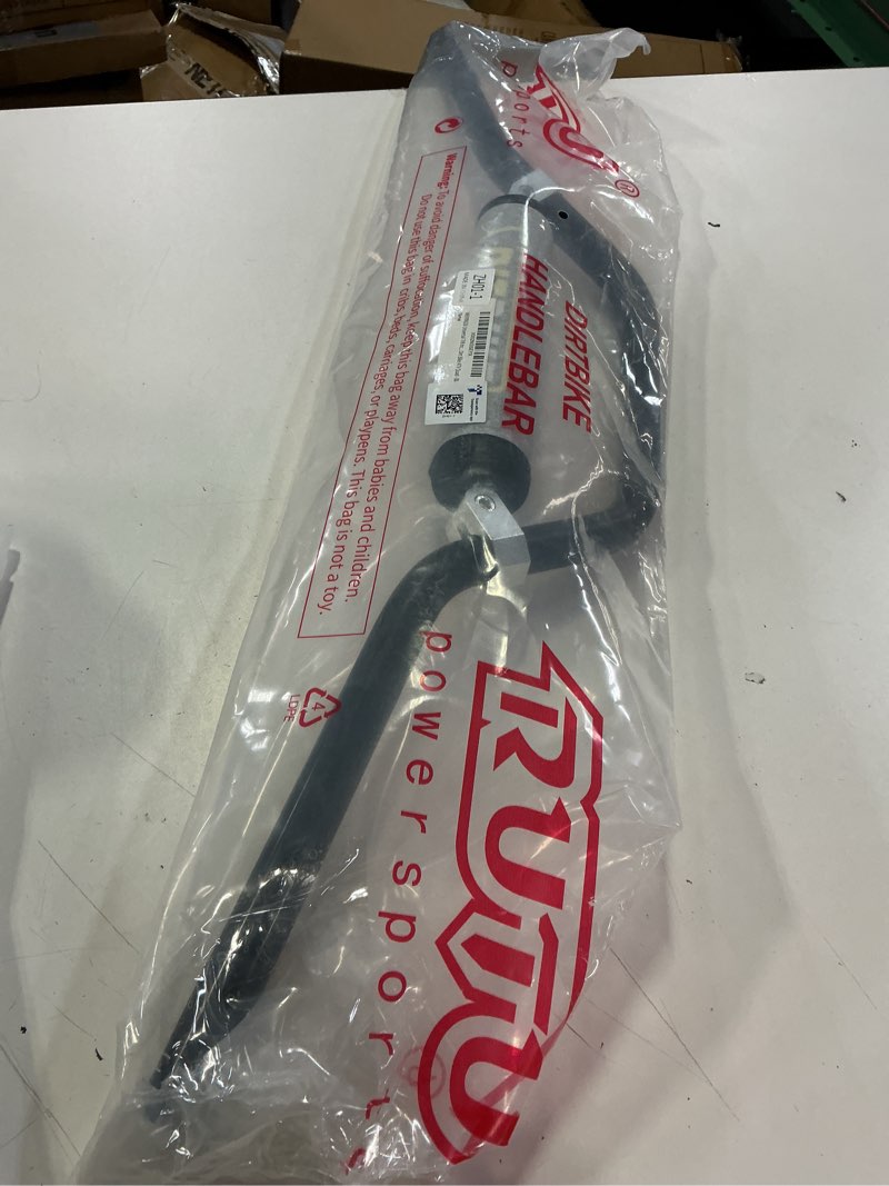 Condition photo showing Good Condition for universal 7/8 inch 22mm dirt bike handlebars, upgraded pit bike handlebar with foam pad for motocross crf yzf kxf klx rmz drz pit dirt bike atv quad - black black with foam pad