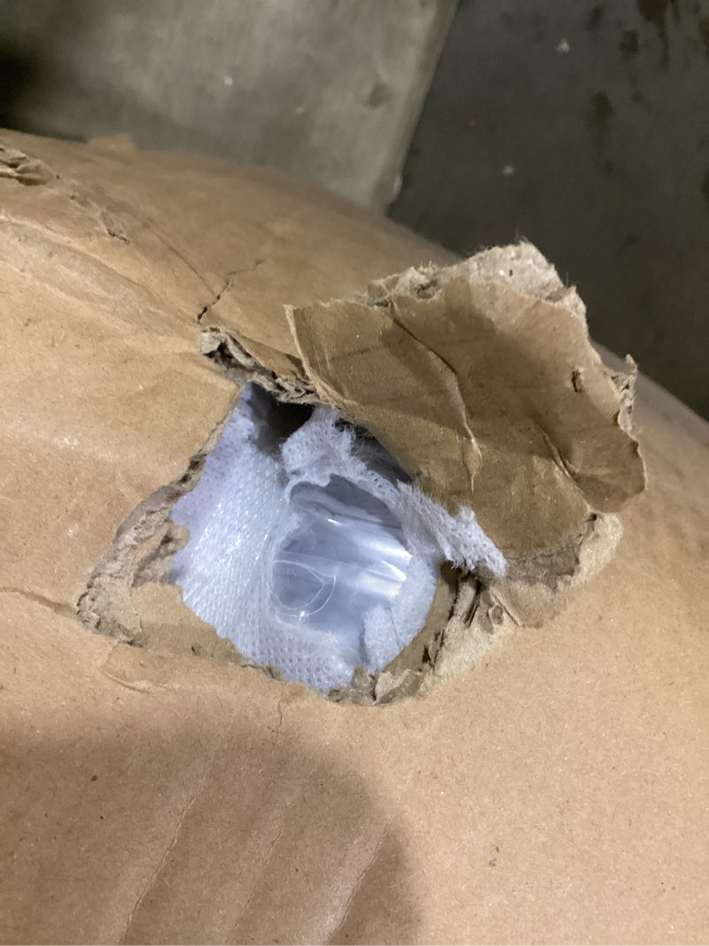 Condition photo showing New/Like New for 3-in-1 Convertible Sofa Bed: Boneless Loveseat Sleeper & Folding Couch Bed with 4 Pillows & Detachable Cushion, Furry Futon Couch for Bedroom, Apartment, Office and Living Room, No Assembly, Grey Loveseat Sofa D-grey