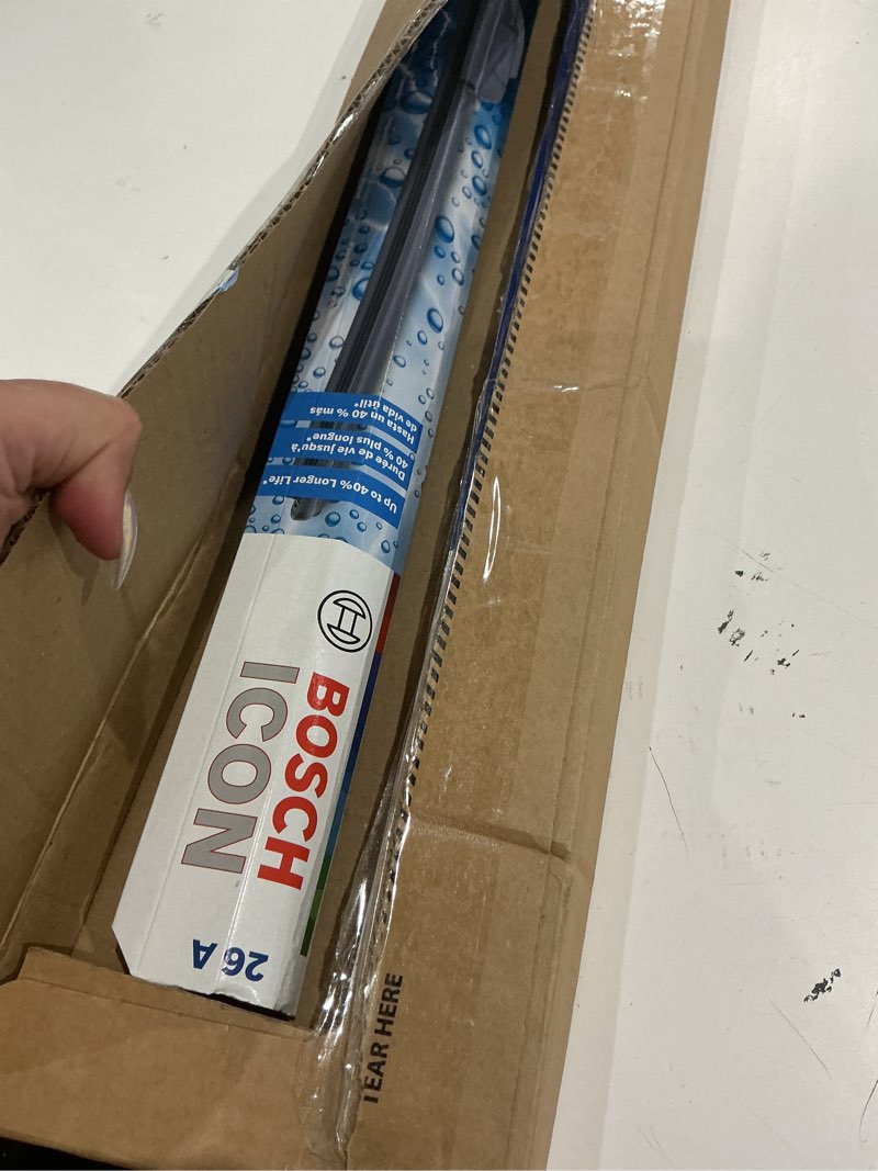 Condition photo showing Good Condition for bosch 26a17a icon beam wiper blades - set of 2 blades (26a & 17a)