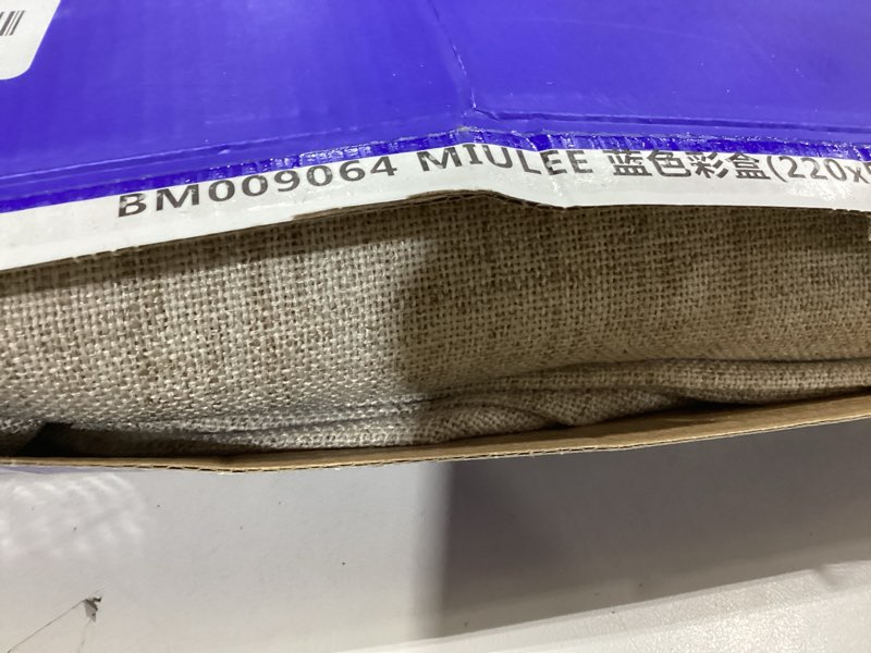 Condition photo showing Good Condition for miulee natural linen cotton table cloth rectangle tablecloth waterproof spillproof cross-star textured table cloth decorative farmhouse style for dining party weddings 52x70 inch 70" x 52" (rectangular) natural