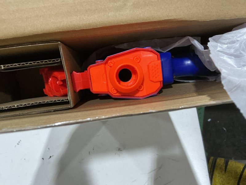 Condition photo showing As Is for XSHOT Skins Pro Series 1 Pac-Man Long Shot Blaster by ZURU with 40 Darts, Air Pocket Technology Darts and Dart Storage, Outdoor Toy, Teens and Adults