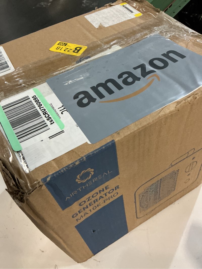 Condition photo showing Good Condition for Airthereal MA10K-PRO Ozone Generator - High Capacity O3 Machine for Areas of 3500+ Square Feet, Home Ionizer Odor Remover, Yellow