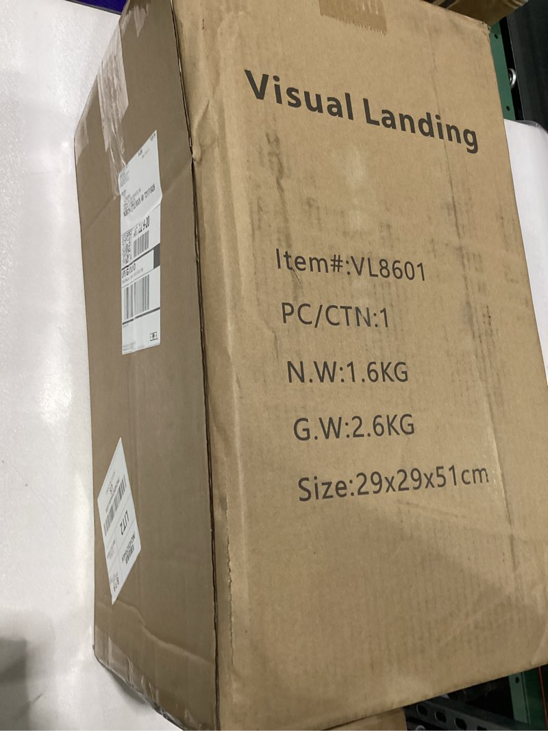 Condition photo showing New/Like New for Visual Landing Modern Rattan Lampshade Table Lamps for Living Room, Bedroom, Vintage Mid Century Tab