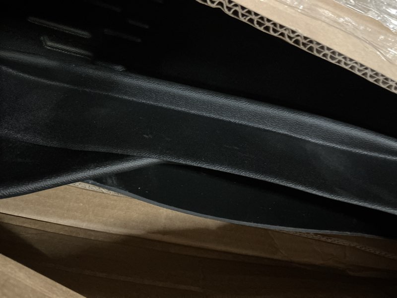 Condition photo showing Good Condition for floor mats compatible with chevrolet silverado & gmc sierra 1500 double cab 2014-2018, all weather tpe floor liners, custom fit car mats, 1st & 2nd row, black chevrolet silverado 2014-2018 double cab