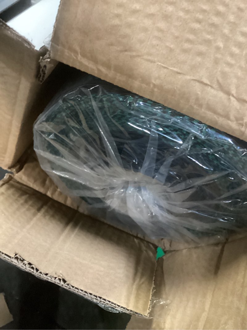 Condition photo showing Good Condition for rintea 4ftx300ft weed barrier fabric, 3.2oz landscape fabric, durable weed barrier fabric heavy duty with 20 u-shaped securing pegs for landscaping weed blocker garden bed cover, commercial driveway 4x300ft 3.2oz
