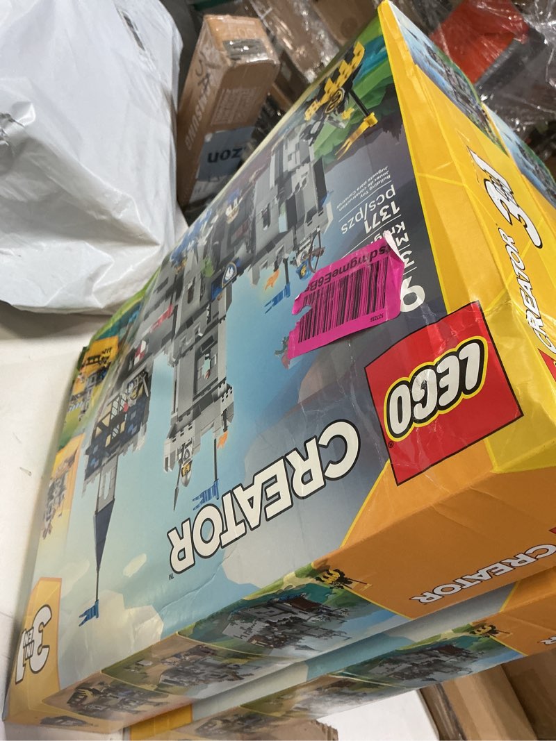 Condition photo showing New/Like New for LEGO Creator 3 in 1 Medieval Horse Knight Castle Toy for Kids - Building Blocks & Learning Toy for Boys & Girls Ages 9+ - 3 Storytelling Building Sets in 1 - Gift for Birthdays - 31168