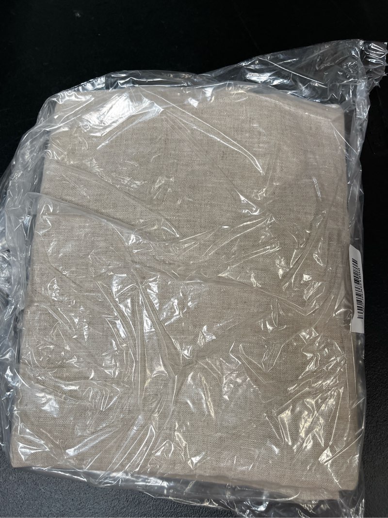 Condition photo showing Good Condition for european linen chambray pillowcase set, standard, natural chambray