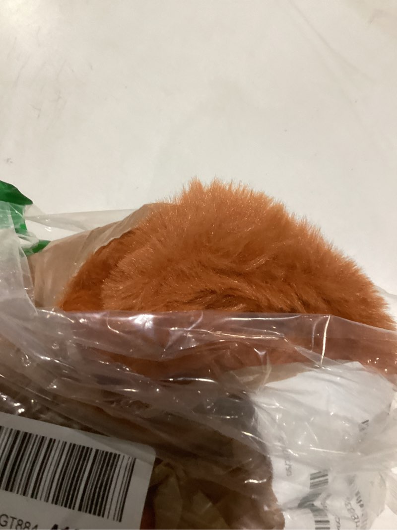 Condition photo showing Good Condition for liferevo fluffy faux rabbit fur body pillow cover, cozy bubble shaggy plush bed body pillowcase with zipper closure, long 20"x54" fuzzy furry pillow case for bedroom home decoration, burnt orange 54" x 20" (pack of 1) burnt orange