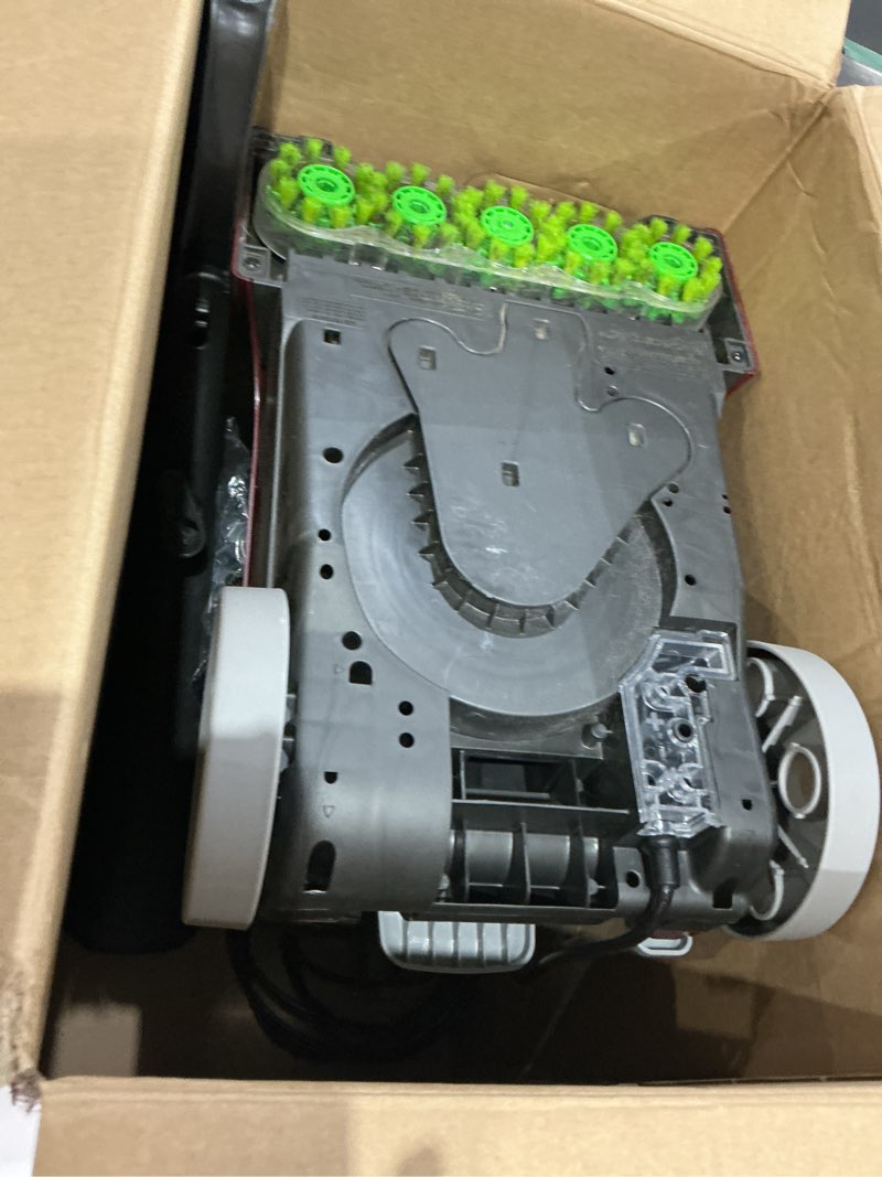 Condition photo showing As Is for hoover powerscrub deluxe carpet cleaner machine for carpet and upholstery, deep cleaning carpet shampooer machine with multi-purpose tools, pair carpet cleaner solution